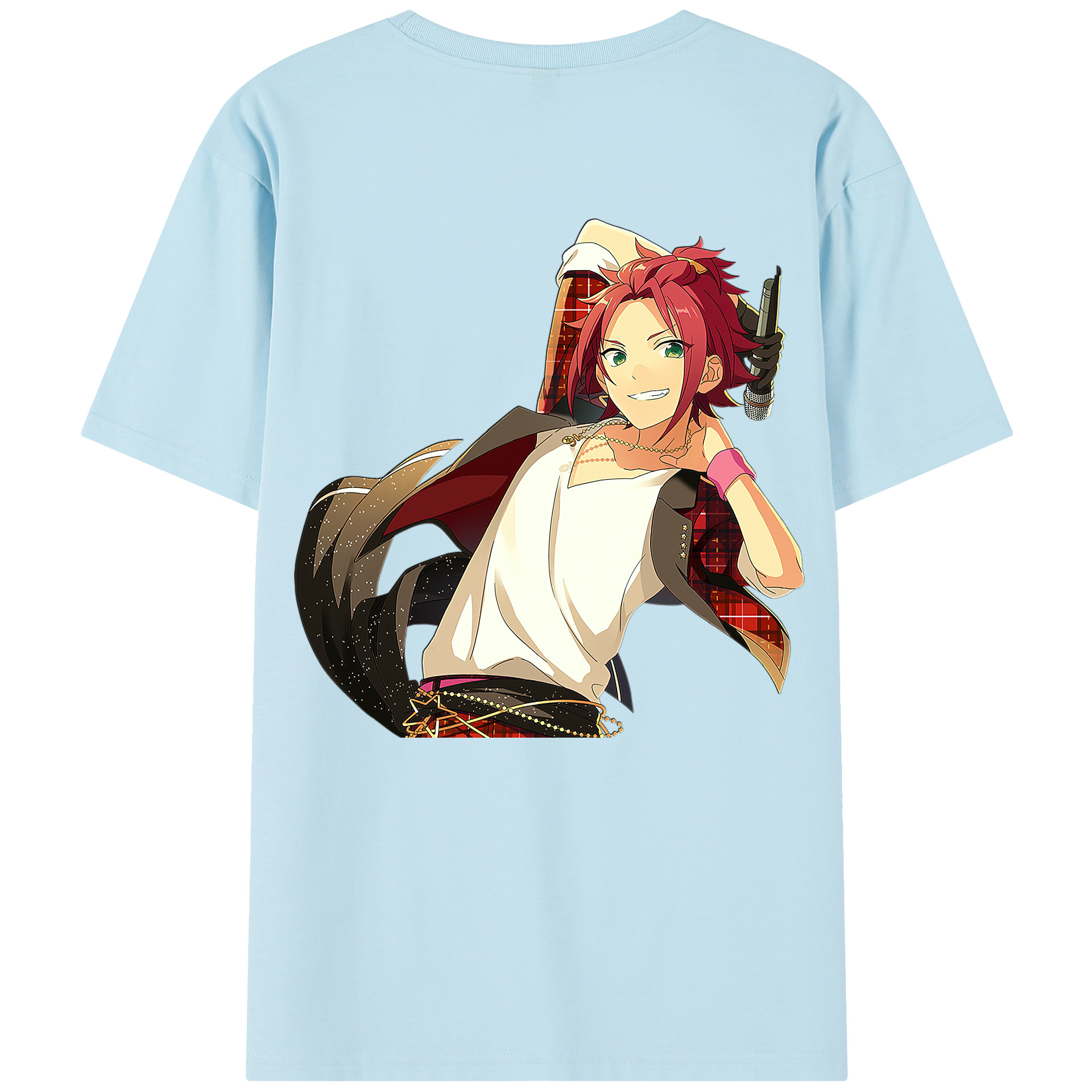 （画像用） あんさんぶるスターズ! Ensemble Stars 綿100％半袖Tシャツ（背面プリント）